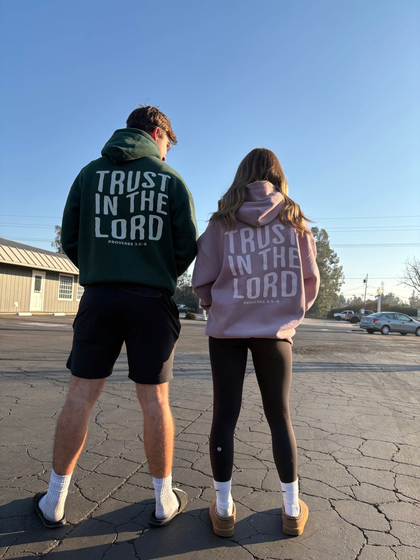 TRUST IN THE LORD hoodies