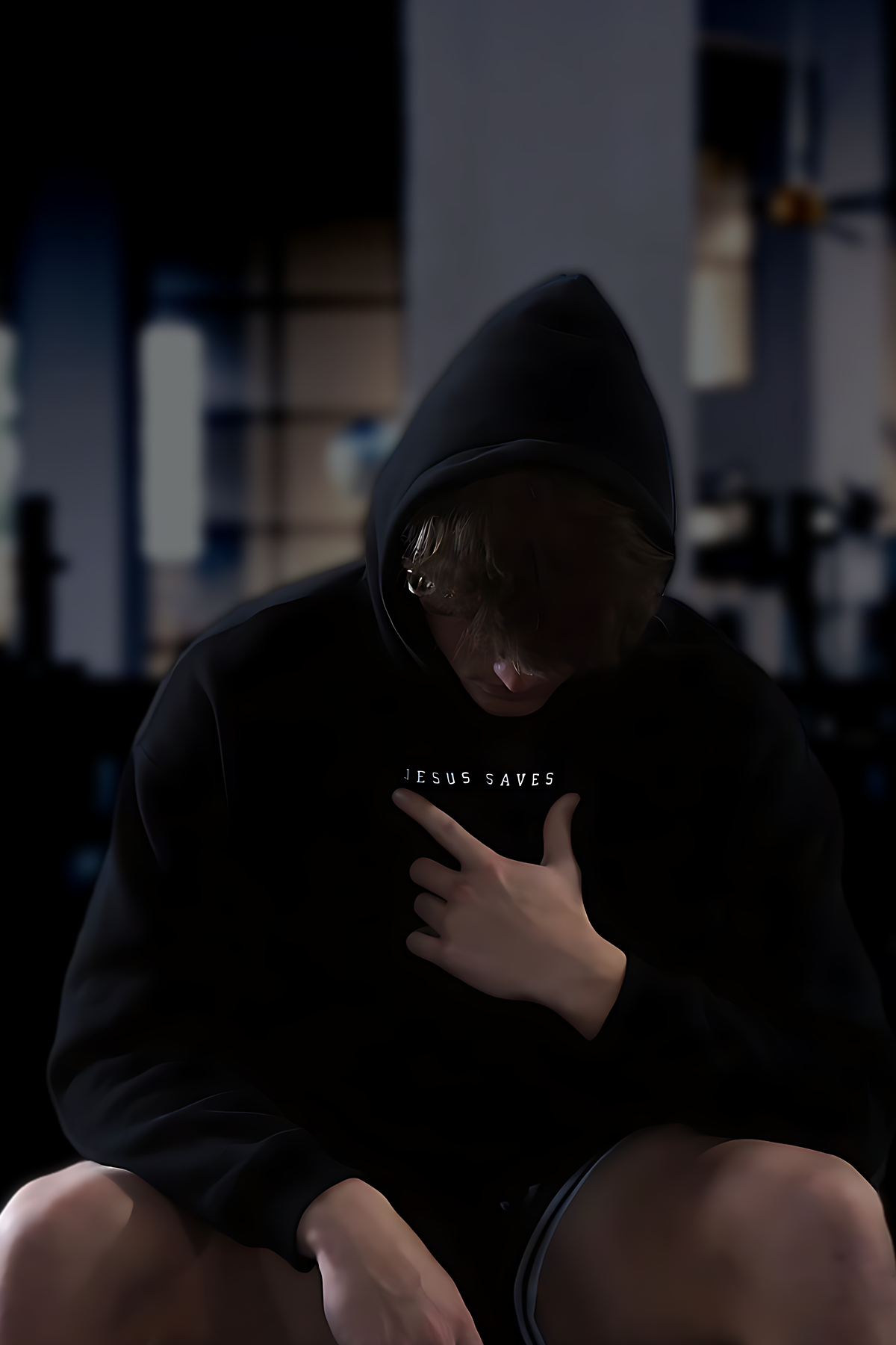 JESUS - Repent and Believe Hoodie