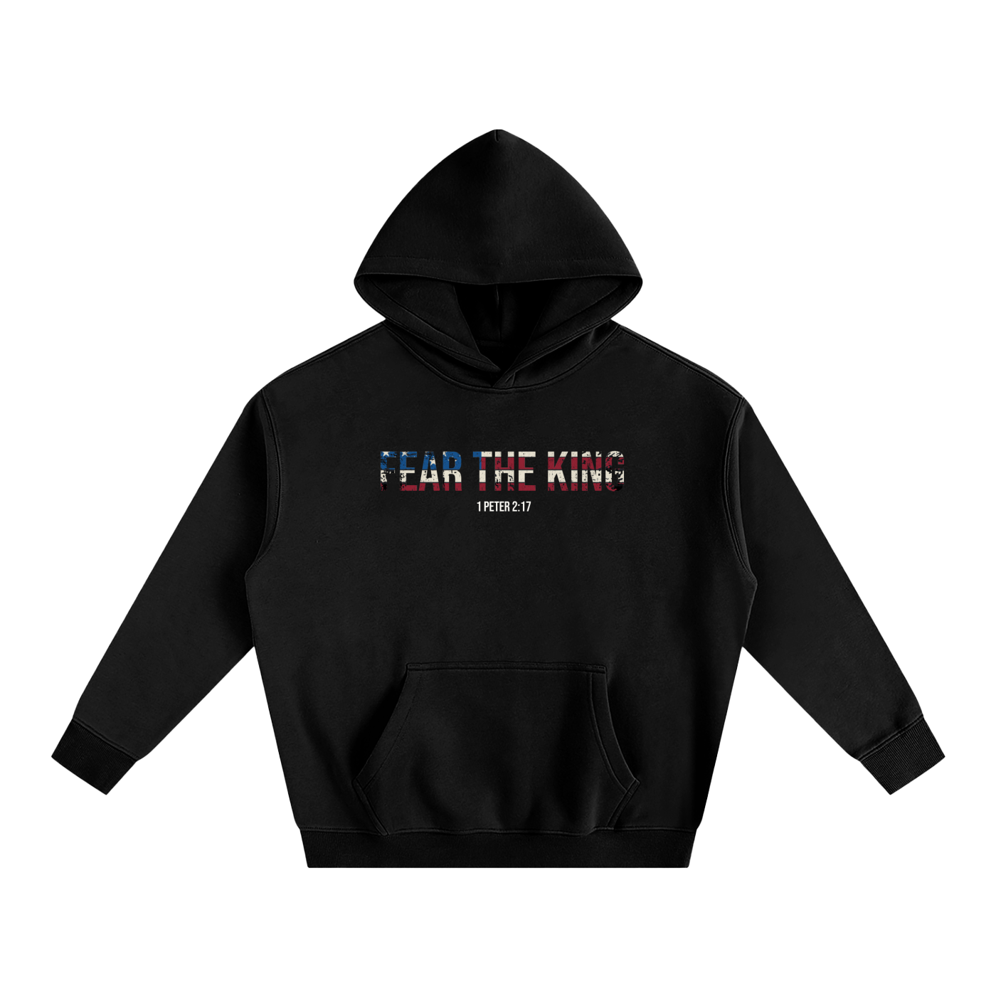 Fear The King Hoodie (American Flag Edition)