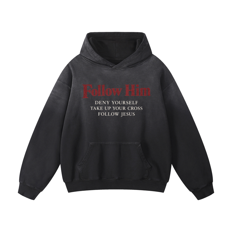 Heavyweight Follow Him Hoodie