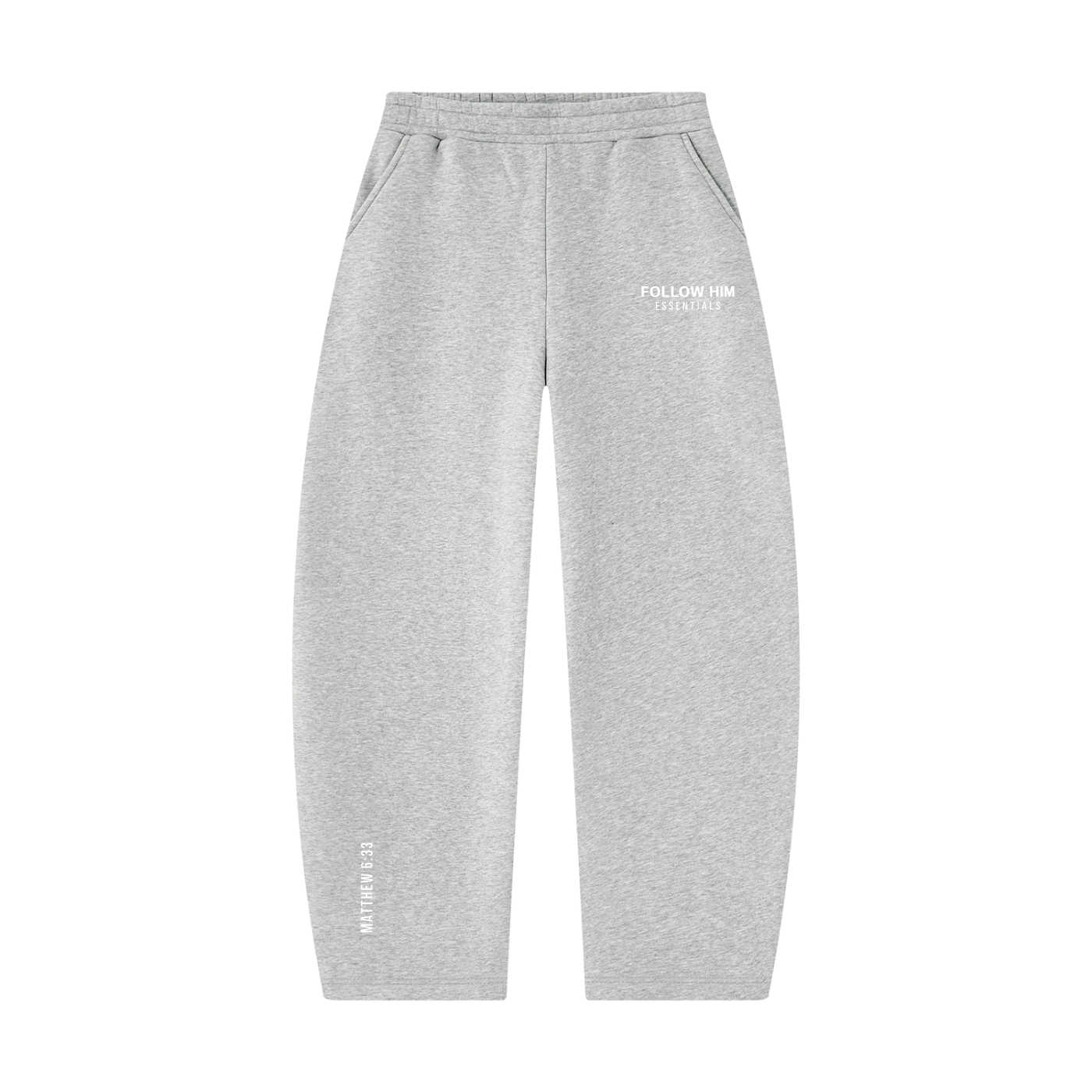 Essential Barrel Leg Sweatpants