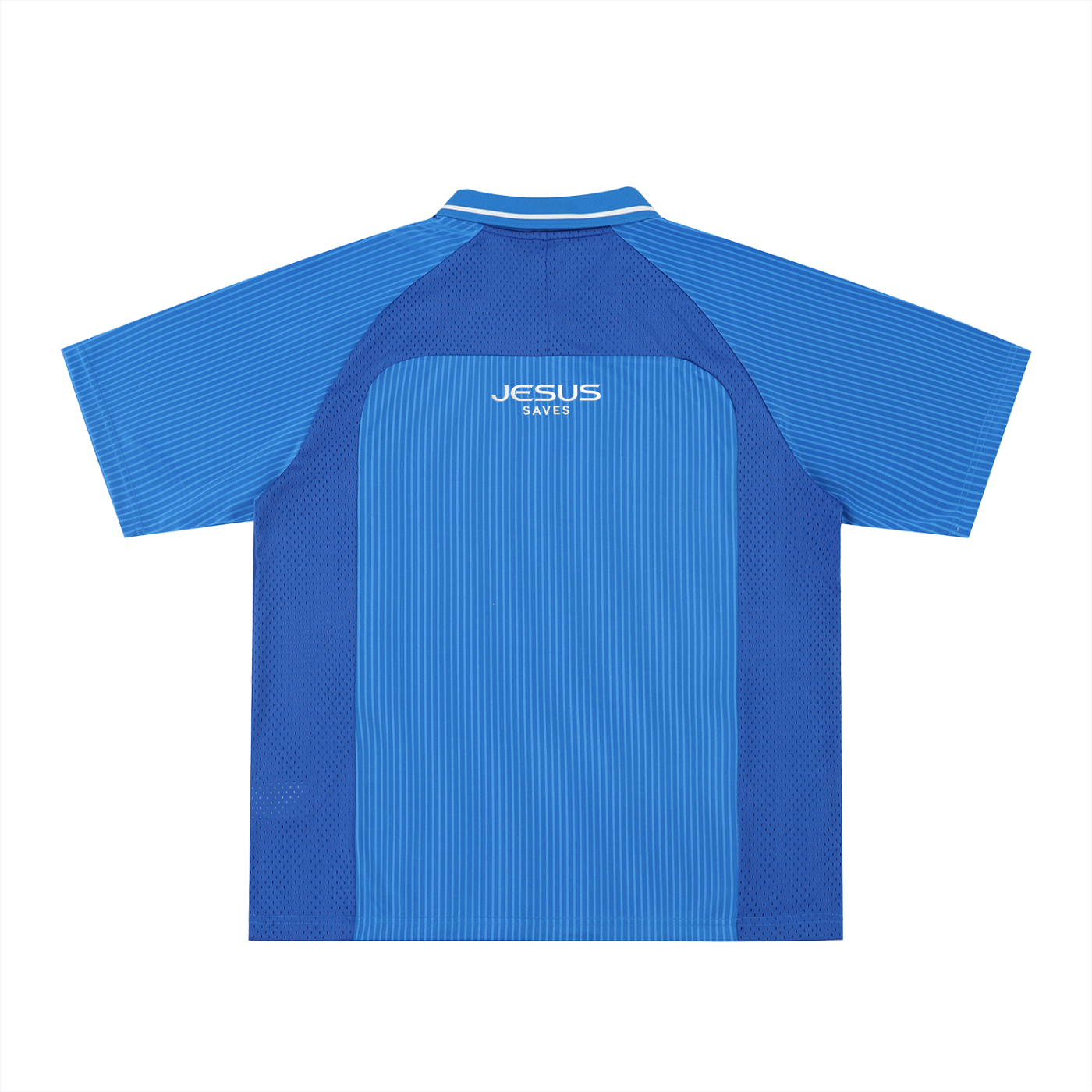 Blue Jesus Saves Jersey