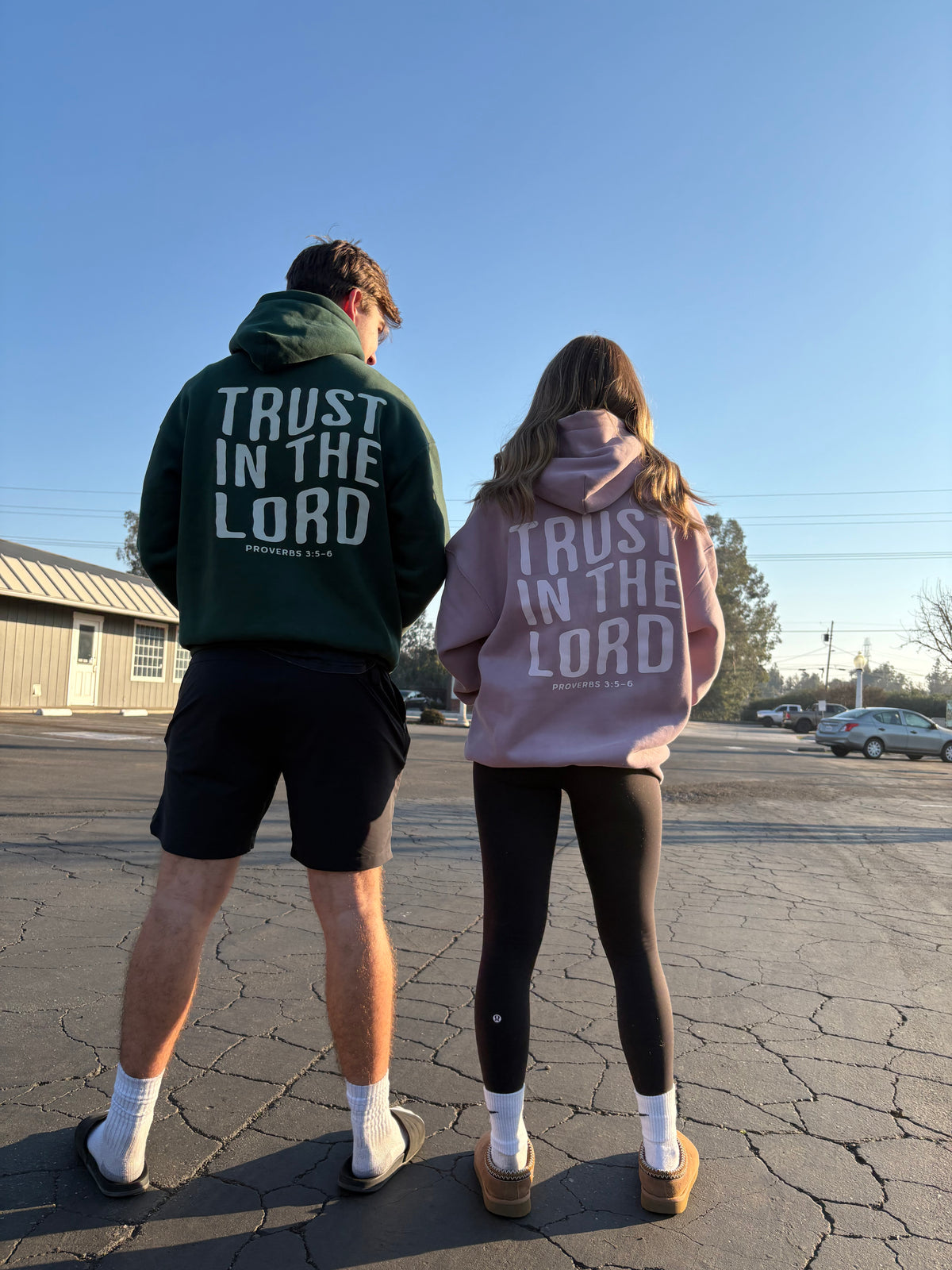 TRUST IN THE LORD hoodies