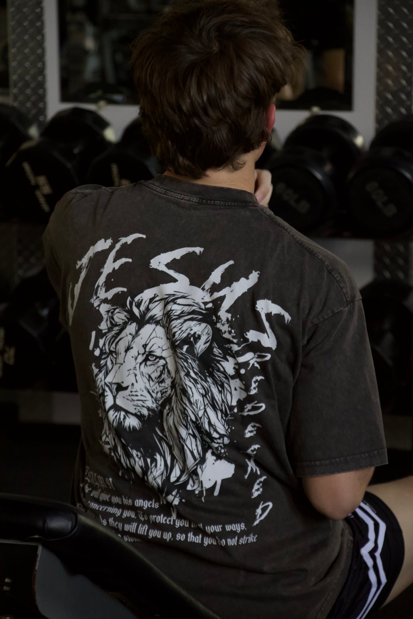 Christ is King oversized tee
