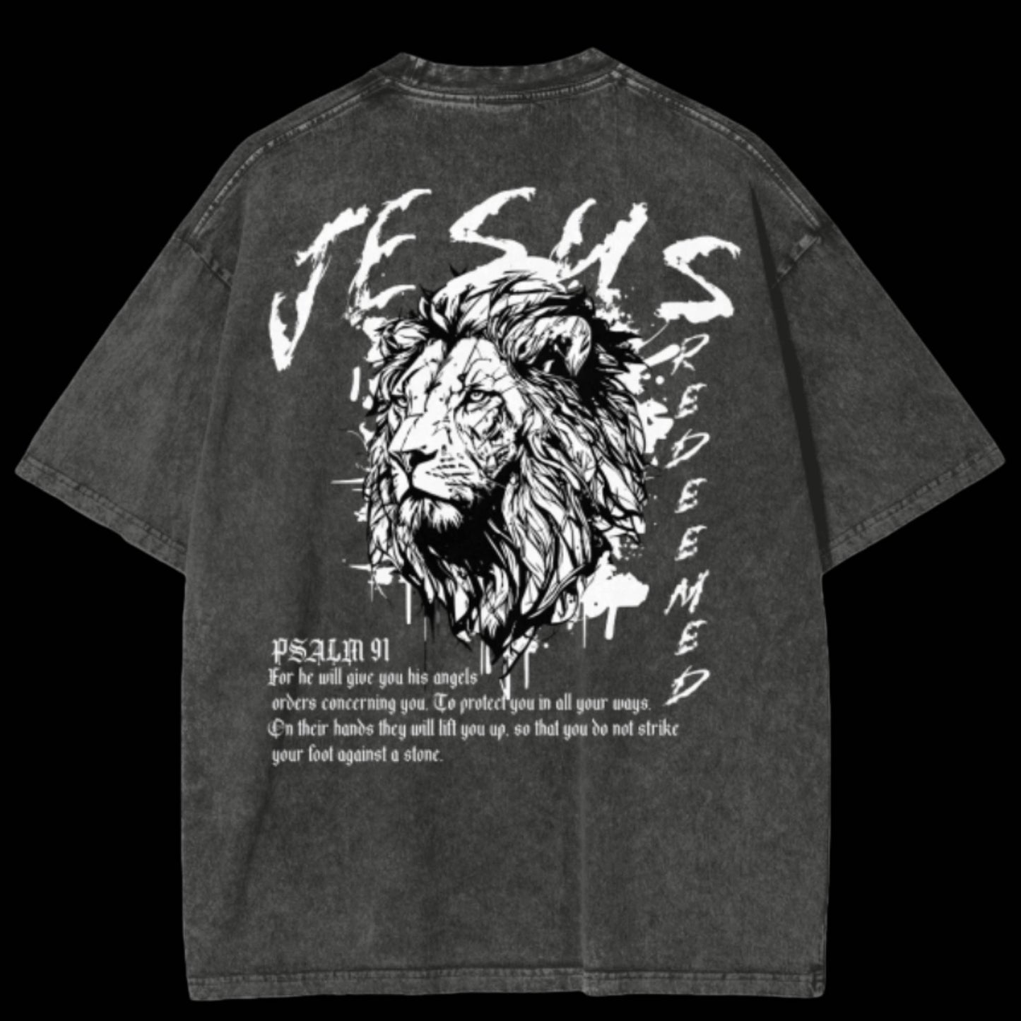 Christ is King OVERSIZED Vintage T Shirt