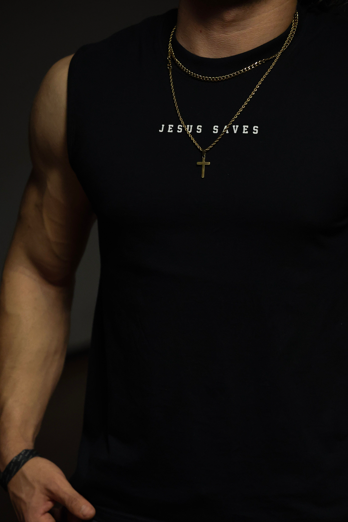 JESUS - Repent and Believe Tank Top