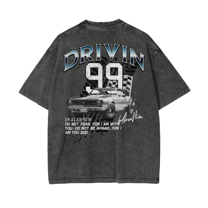 Drivin Vintage Car Tee