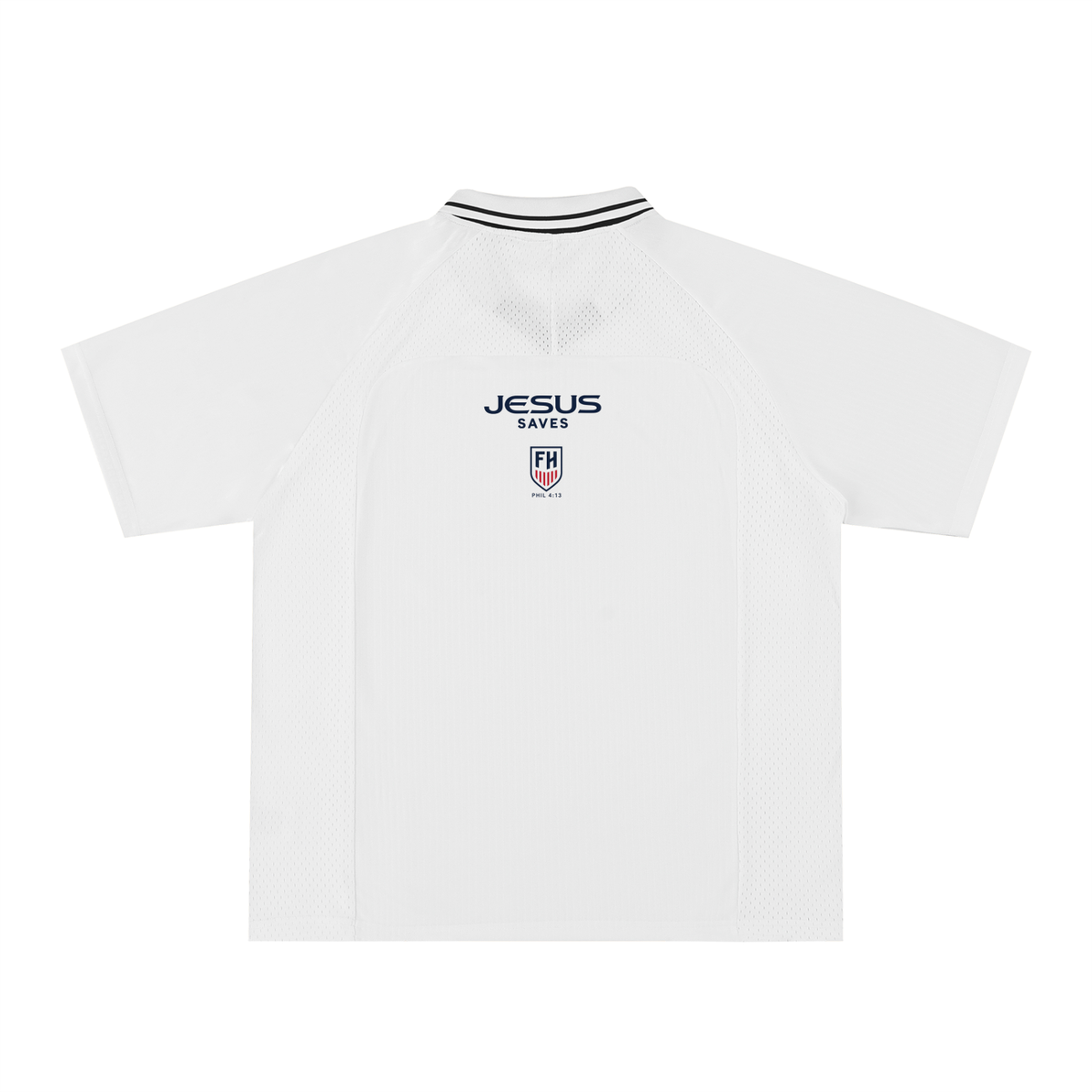 USA White Jesus Jersey Oversized