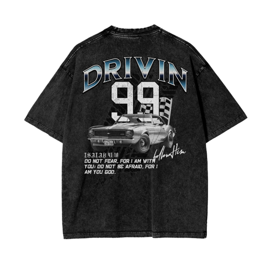 Drivin Vintage Car Tee