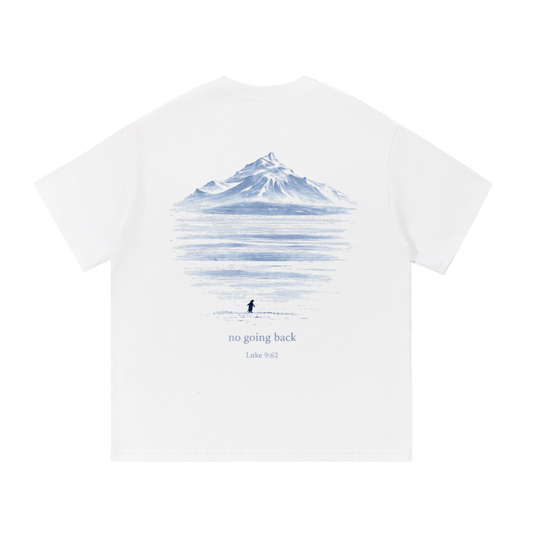 Lone Penguin Follow Jesus Tee
