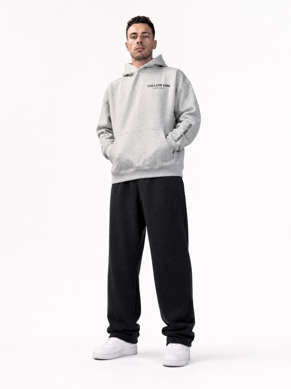 God First Always Essential Hoodie