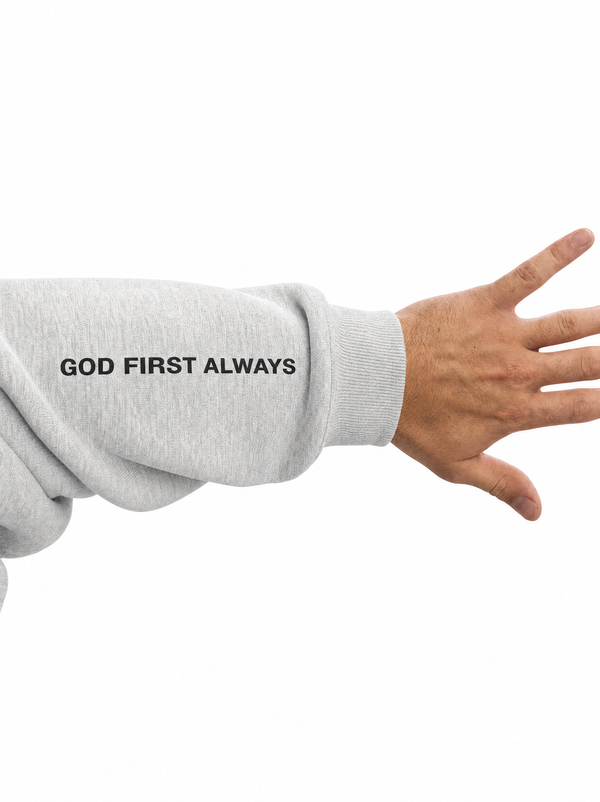 God First Always Essential Hoodie