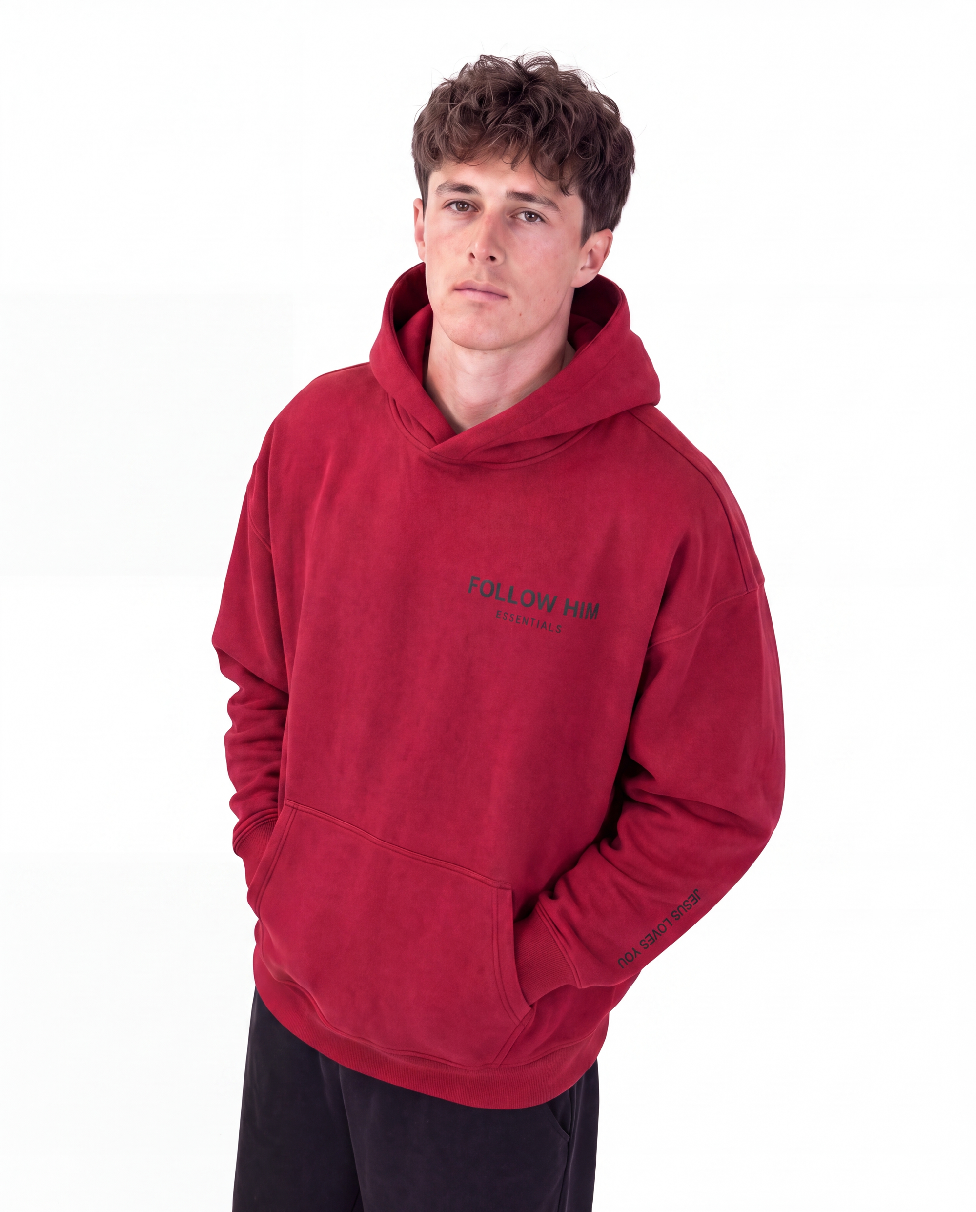 Jesus Loves You Essential Hoodie