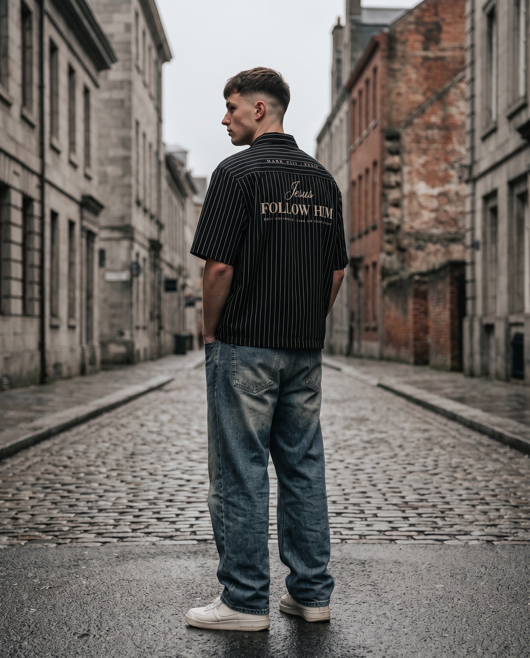 Follow Him Boxy Tee