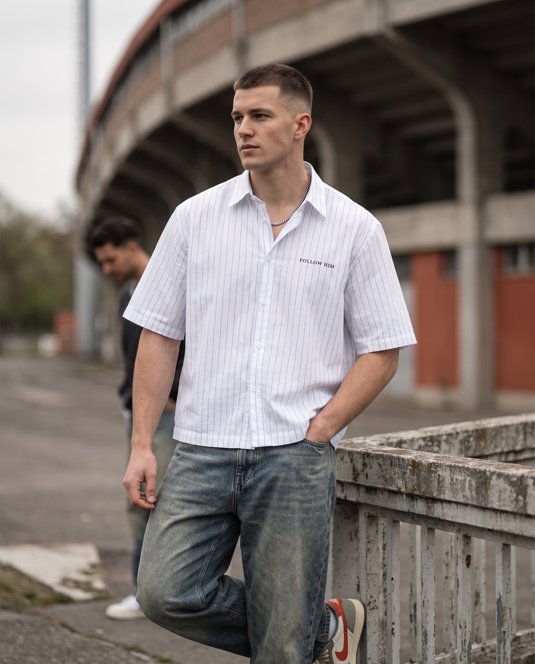 Follow Him Boxy Tee