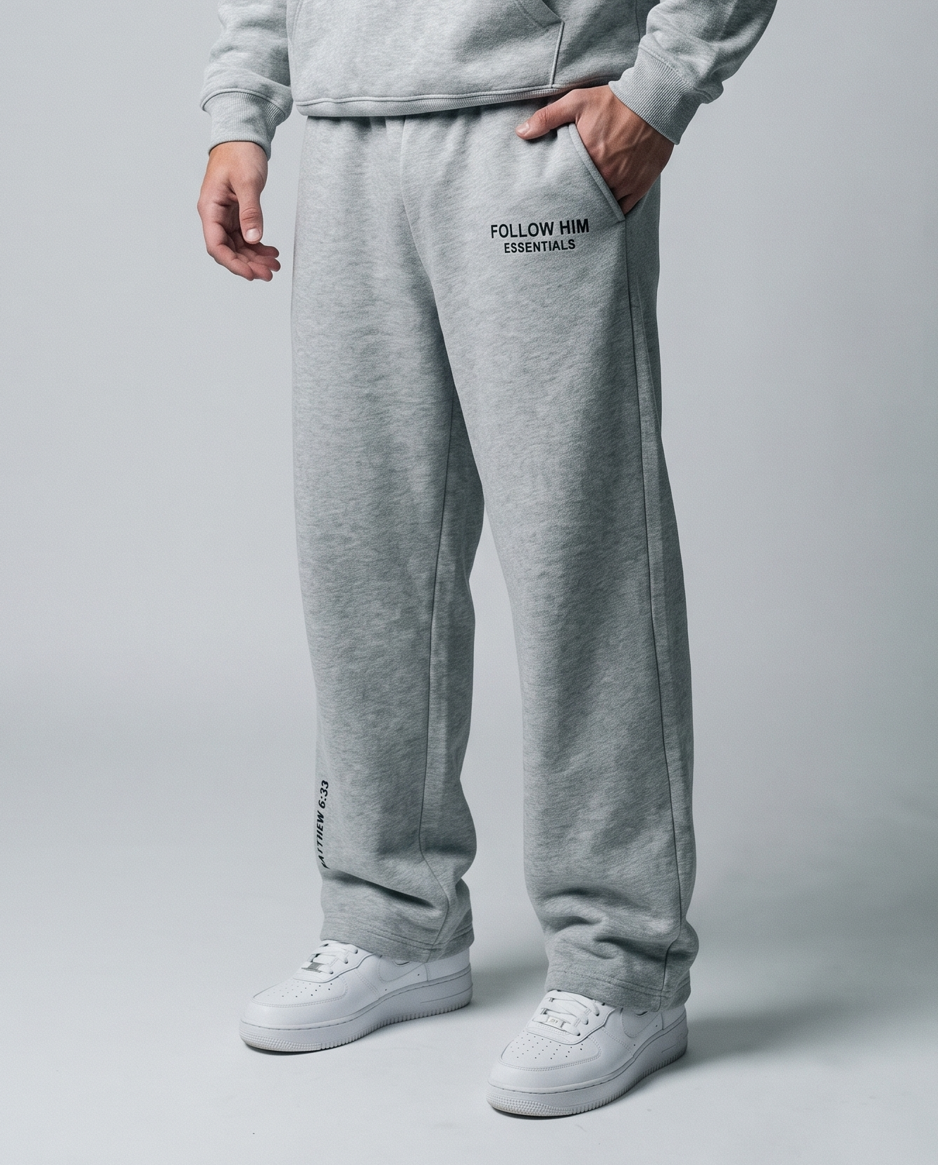 Essential Barrel Leg Sweatpants